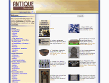 Tablet Screenshot of antique-showroom.com